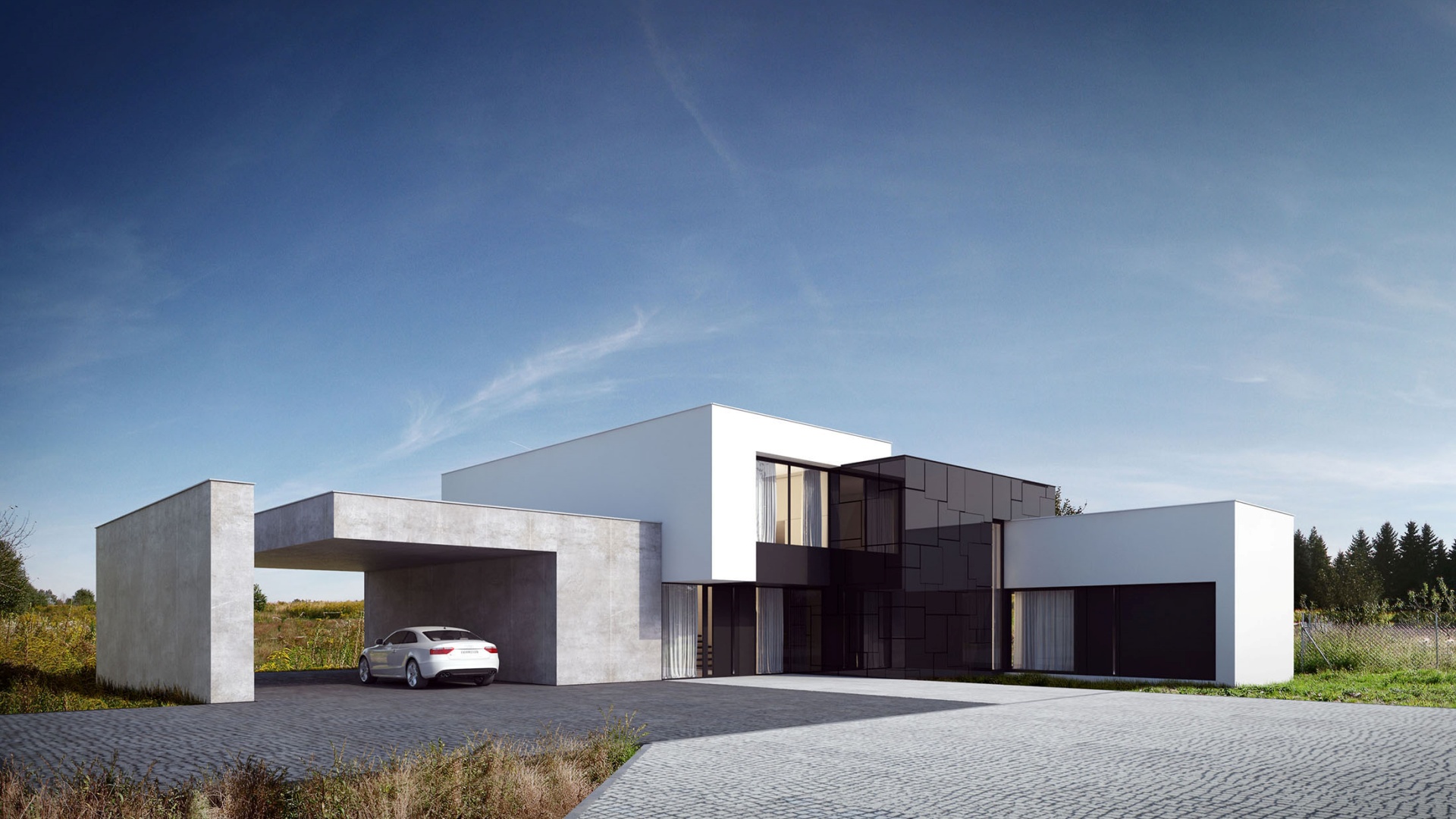 RE: BLACK MIRROR HOUSE 2.0 projektu architekta Marcina Tomaszewskiego REFORM Architekt