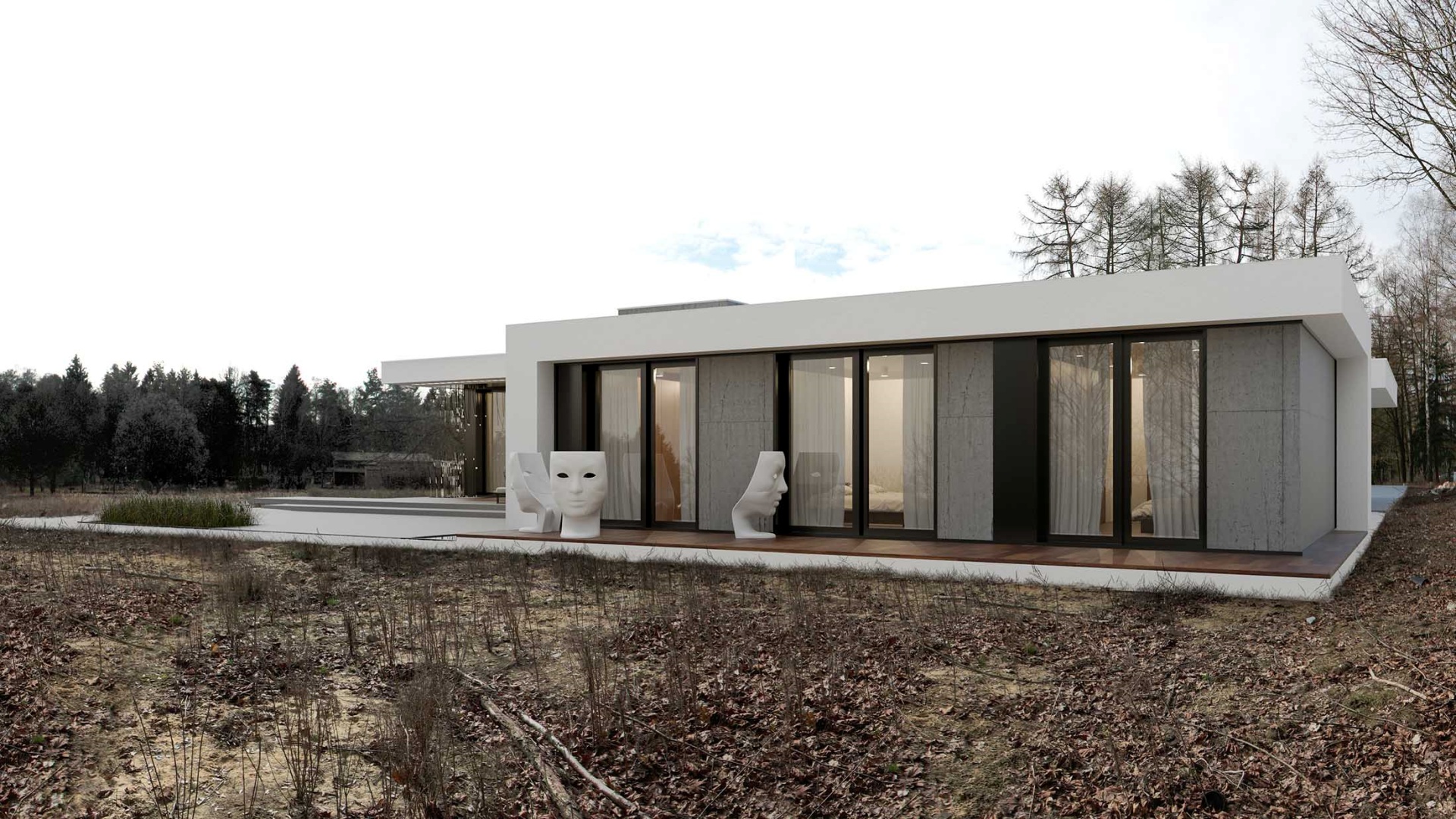 RE: CONCRETE HOUSE projektu architekta Marcina Tomaszewskiego REFORM Architekt