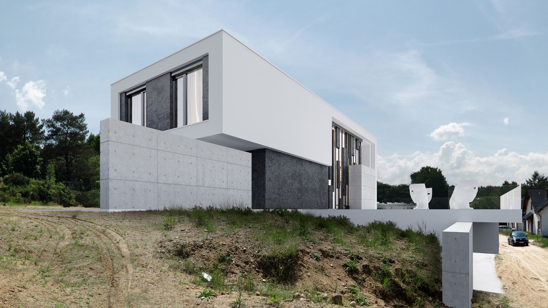 RE: HOUSE ON THE SAND projektu architekta Marcina Tomaszewskiego REFORM Architekt