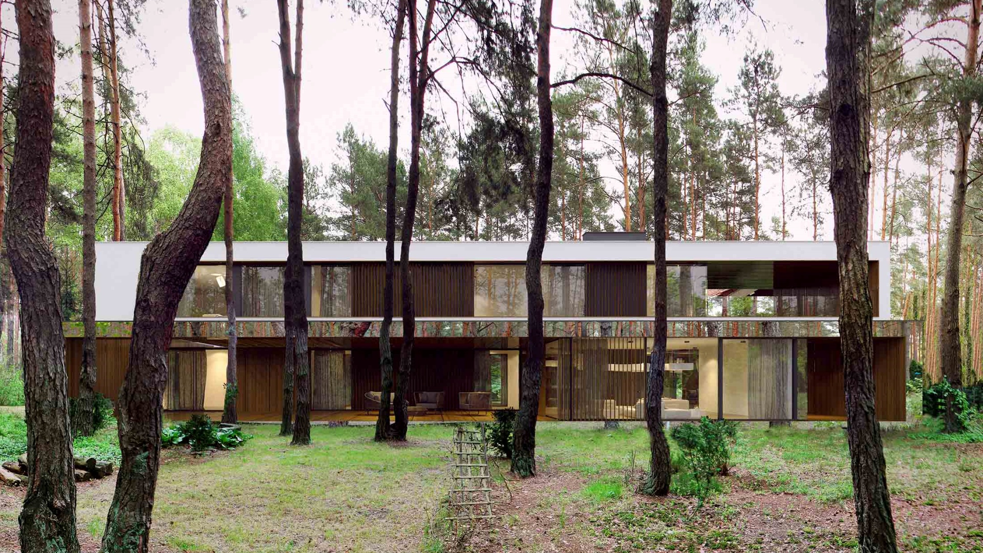 Dom RE: MIRROR HOUSE 1.0 projektu architekta Marcina Tomaszewskiego REFORM Architekt