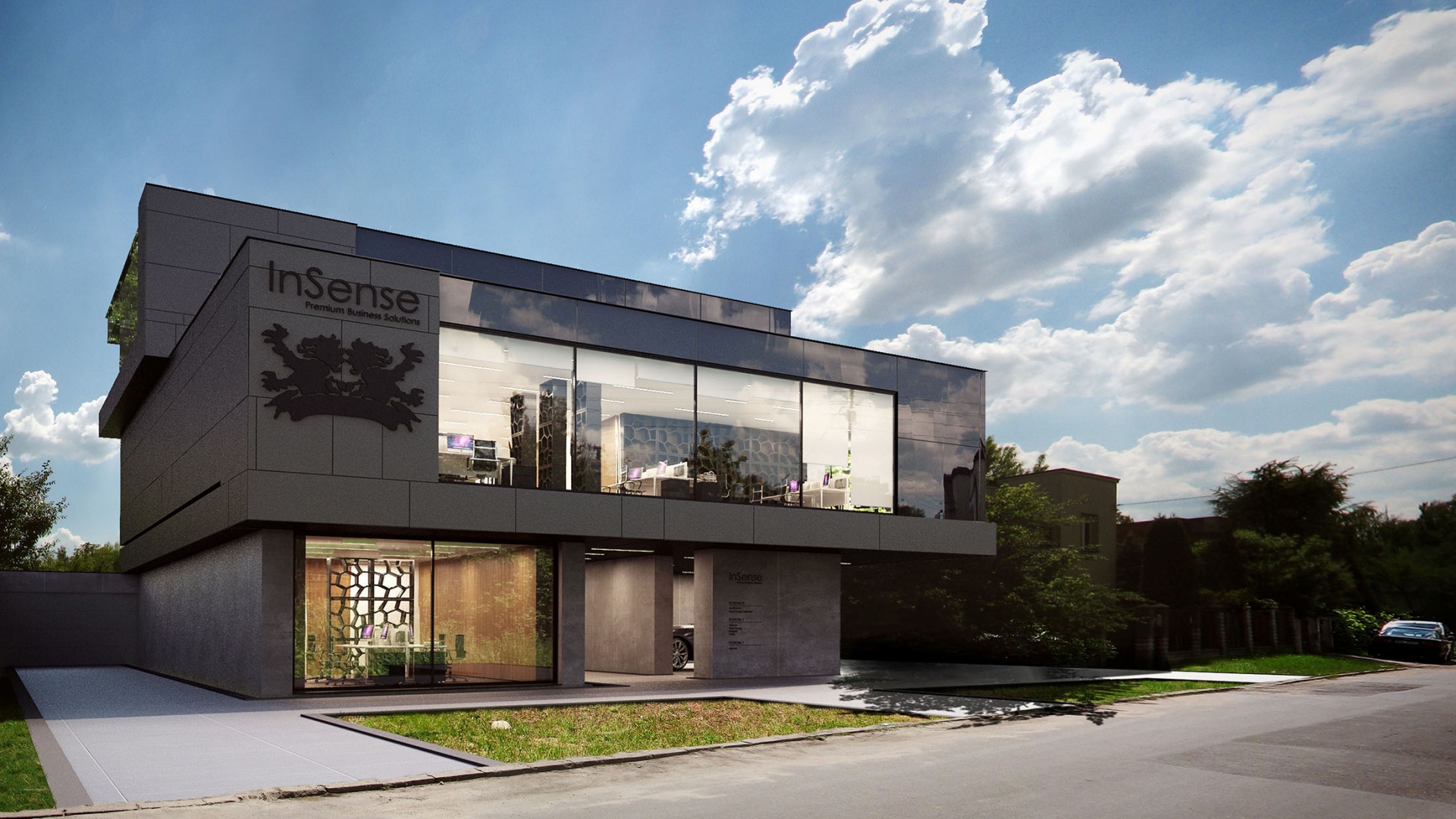 RE: INSENSE BUILDING projektu architekta Marcina Tomaszewskiego REFORM Architekt